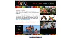 Desktop Screenshot of kisiki.com