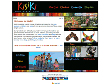 Tablet Screenshot of kisiki.com